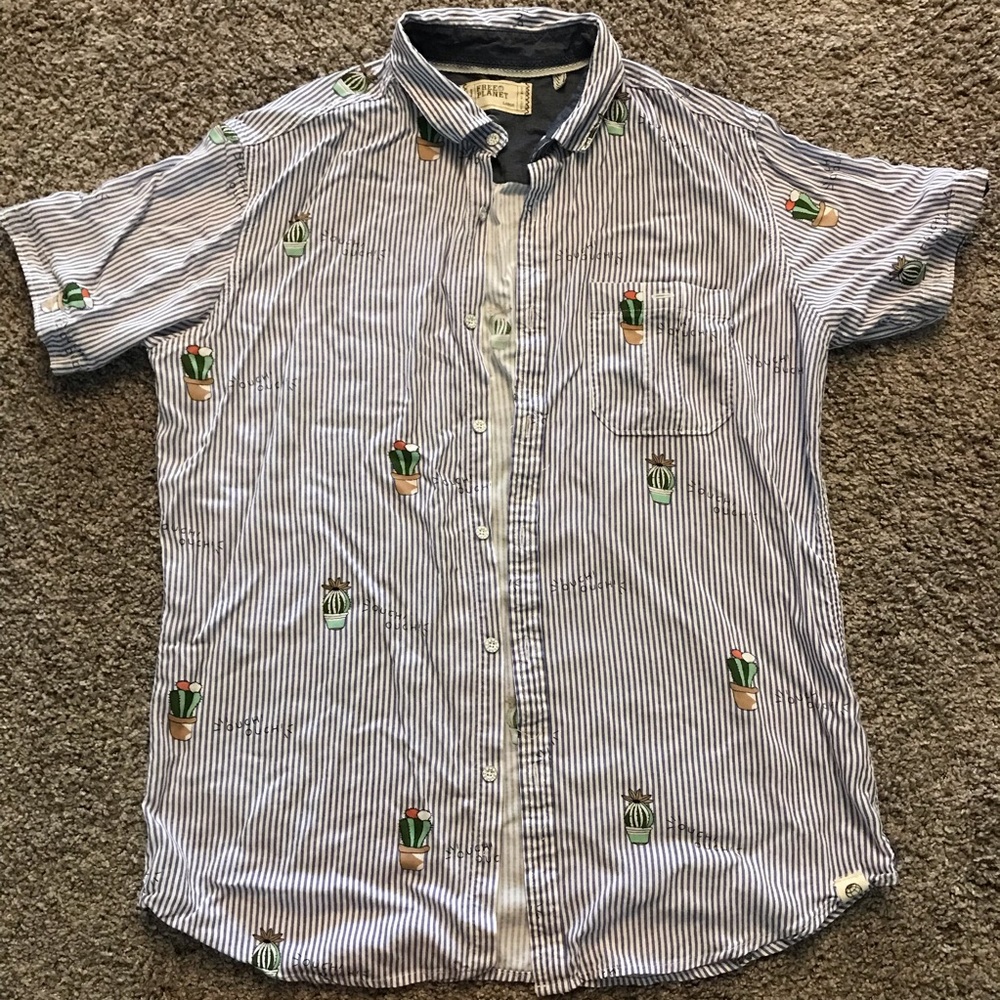 Free People button down